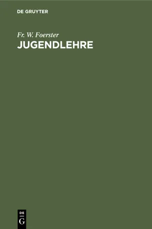 Jugendlehre