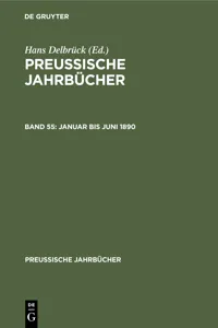 Januar bis Juni 1890_cover