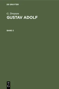 G. Droysen: Gustav Adolf. Band 2_cover