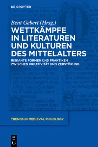 Wettkämpfe in Literaturen und Kulturen des Mittelalters_cover