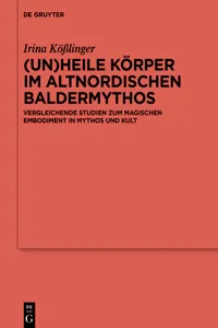 (Un)heile Körper im altnordischen Baldermythos_cover