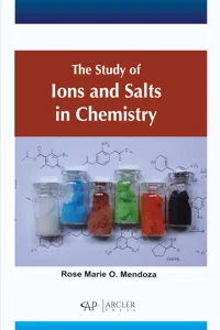 The Study of Ions and salts in chemistry_cover