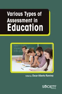 Various types of assessment in education_cover