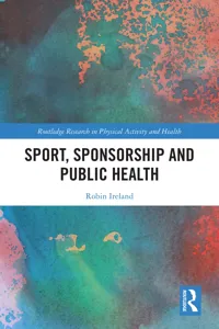 Sport, Sponsorship and Public Health_cover