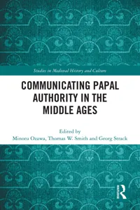 Communicating Papal Authority in the Middle Ages_cover