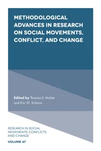 Methodological Advances in Research on Social Movements, Conflict, and Change_cover