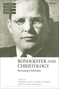Bonhoeffer and Christology_cover