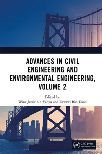 Advances in Civil Engineering and Environmental Engineering, Volume 2_cover