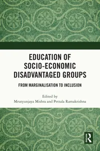 Education of Socio-Economic Disadvantaged Groups_cover