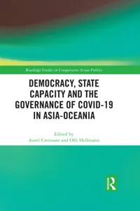 Democracy, State Capacity and the Governance of COVID-19 in Asia-Oceania_cover