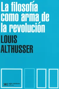 La filosofía como arma de la revolución_cover