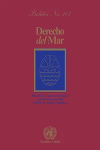 Derecho del mar Boletín, No. 107_cover