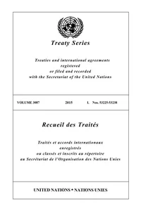 Treaty Series 3087/Recueil des Traités 3087_cover