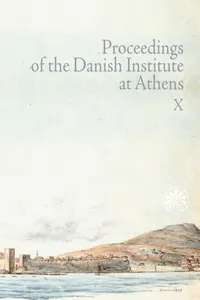 Proceedings of the Danish Institute at Athens X_cover