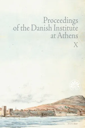Proceedings of the Danish Institute at Athens X