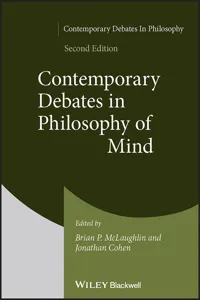 Contemporary Debates in Philosophy of Mind_cover