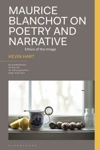 Maurice Blanchot on Poetry and Narrative_cover