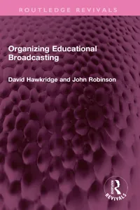 Organizing Educational Broadcasting_cover