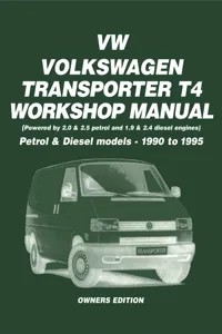 Volkswagen Transporters T4 Workshop Manual_cover