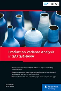 Production Variance Analysis in SAP S/4HANA_cover