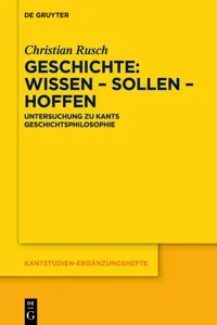 Geschichte: Wissen – Sollen – Hoffen_cover