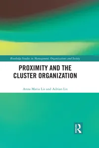 Proximity and the Cluster Organization_cover