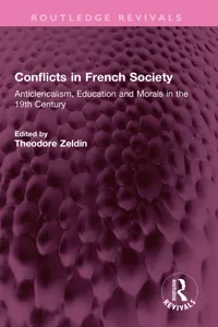 Conflicts in French Society_cover