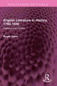 English Literature in History, 1780-1830_cover