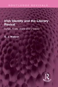 Irish Identity and the Literary Revival_cover