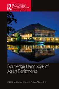 Routledge Handbook of Asian Parliaments_cover