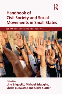 Handbook of Civil Society and Social Movements in Small States_cover