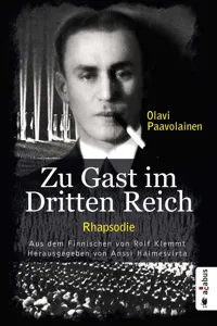 Zu Gast im Dritten Reich 1936. Rhapsodie_cover