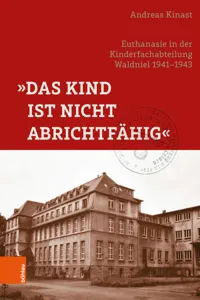 »Das Kind ist nicht abrichtfähig«_cover