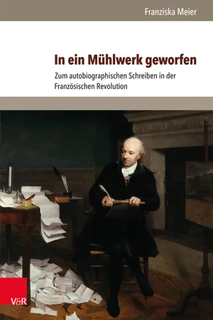 In ein Mühlwerk geworfen