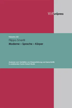 Moderne – Sprache – Körper