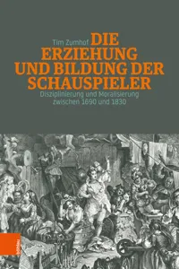 Die Erziehung und Bildung der Schauspieler_cover