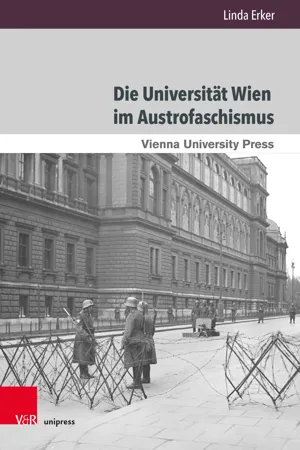 Die Universität Wien im Austrofaschismus