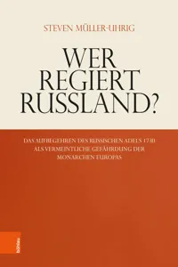 Wer regiert Russland?_cover