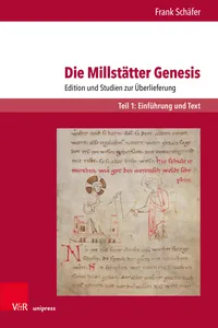 Die Millstätter Genesis_cover