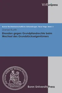 Bonner Rechtswissenschaftliche Abhandlungen. Neue Folge._cover