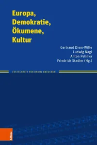 Europa, Demokratie, Ökumene, Kultur_cover