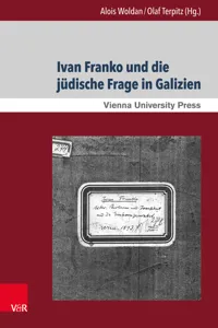 Ivan Franko und die jüdische Frage in Galizien_cover