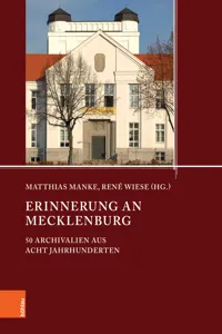 Quellen und Studien aus den Landesarchiven Mecklenburg-Vorpommerns_cover