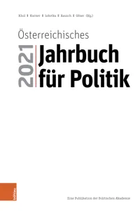 Österreichisches Jahrbuch für Politik 2021_cover