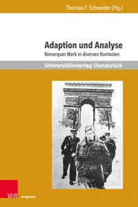 Adaption und Analyse_cover