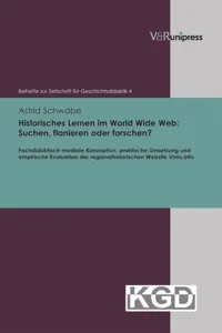 Beihefte zur Zeitschrift für Geschichtsdidaktik._cover