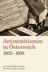 Antisemitismus in Österreich 1933-1938_cover