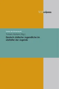 Deutsch-Jüdische Jugendliche im »Zeitalter der Jugend«_cover