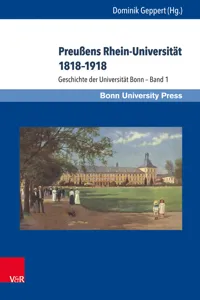 Preußens Rhein-Universität 1818–1918_cover