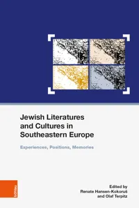 Jewish Literatures and Cultures in Southeastern Europe_cover